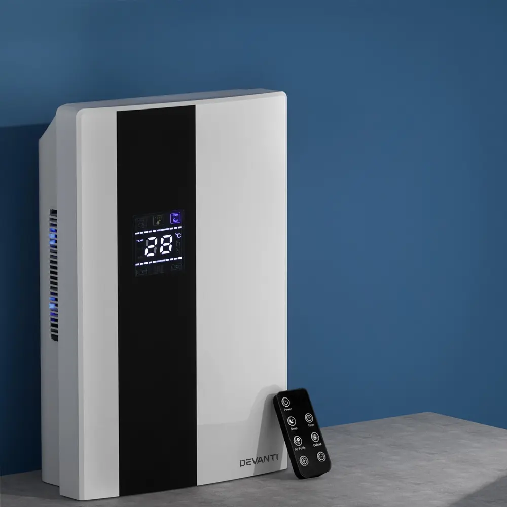 Devanti Dehumidifier 2L Air Purifier White - Free Shipping Specials