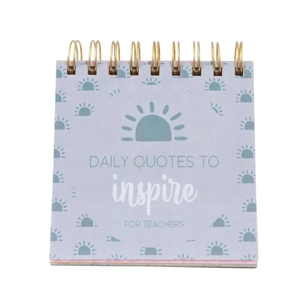 Splosh Teacher Affirmation Inspiring Quotes 30-Page Flip Book Hardcover