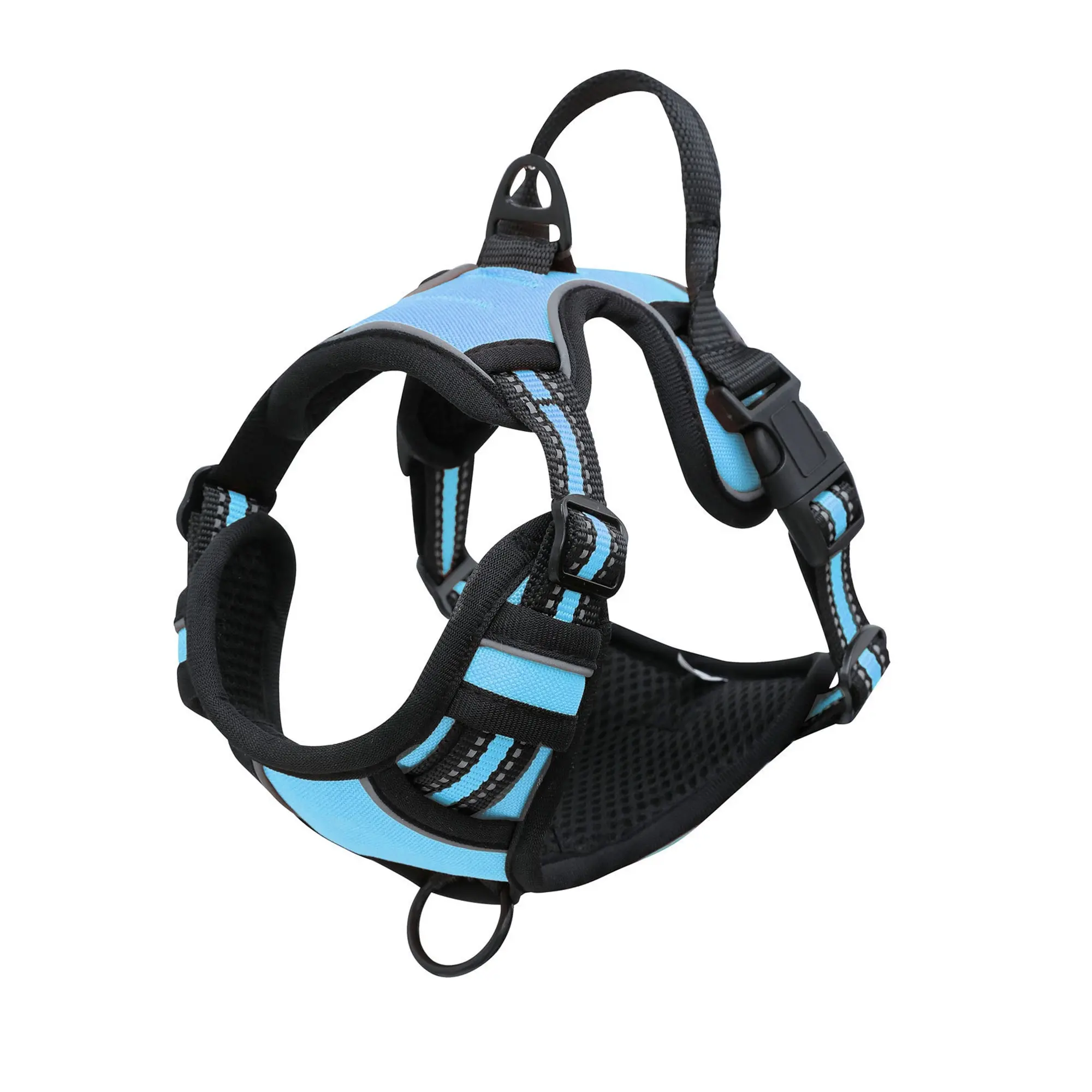 Petbro Adjustable No-pull Dog Harness Vest Handle Front Mesh Pet