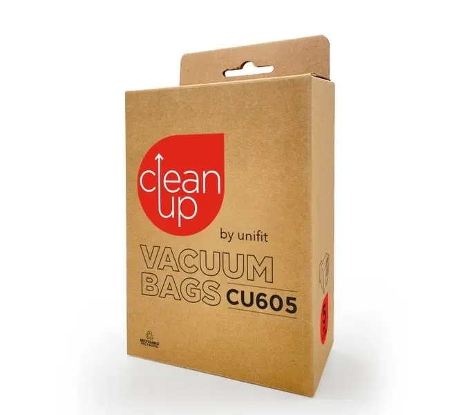 CleanUp by Unifit CU 605 Replacement Vacuum Bags (5 Pack) - Home & Garden