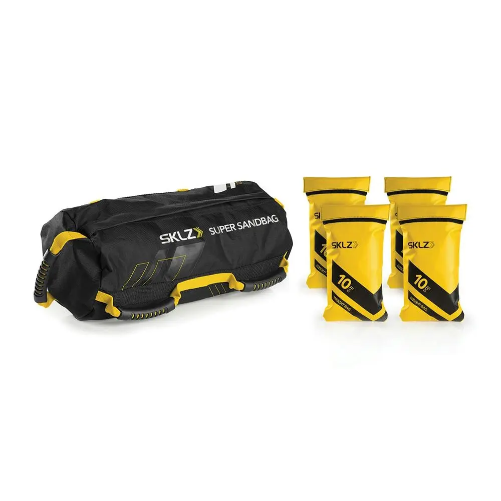 SKLZ 40lbs Super Sand Bag Body Strength Weight Gym Training Indoor/Outdoor Set - Sports & Outdoor