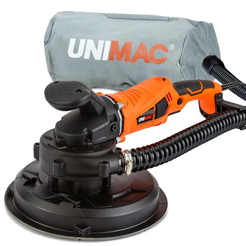 UNIMAC 1800W Drywall Sander Plaster Automatic Wall Gyprock Vacuum System - Hardware