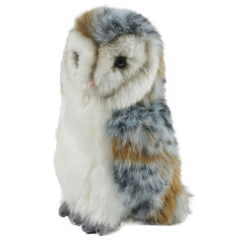 Living Nature Barn Owl Stuffed Animals Plush Toys Infant/Baby 0m+ Grey Med 19cm - Toys & Games