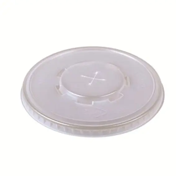 Lids for Foam Cup Translucent Straw Slotted 1000 Carton - Home & Garden