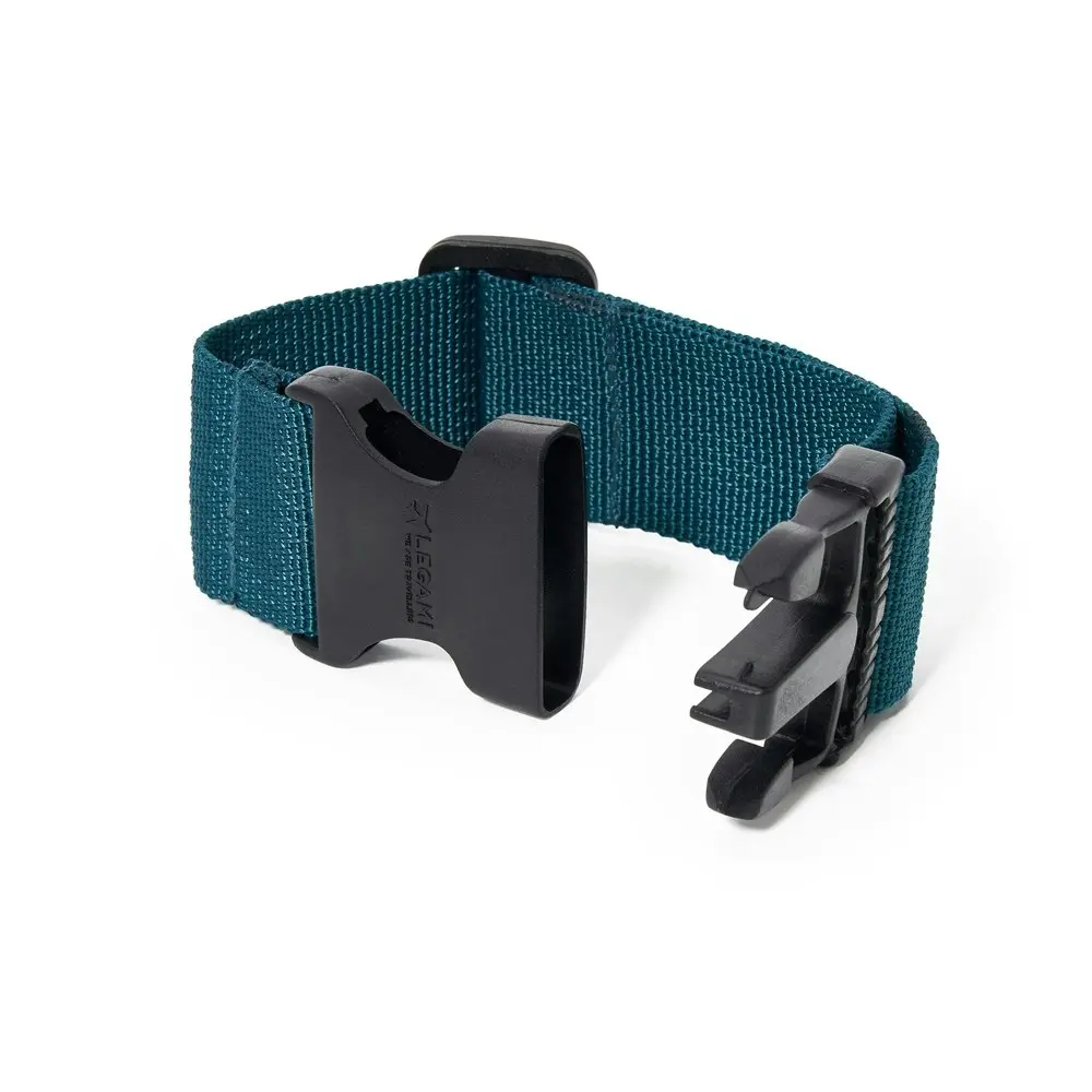 Legami Hands Free Bag Holder Strap For Suitcase Luggage/Travel Petrol Blue - Fashion
