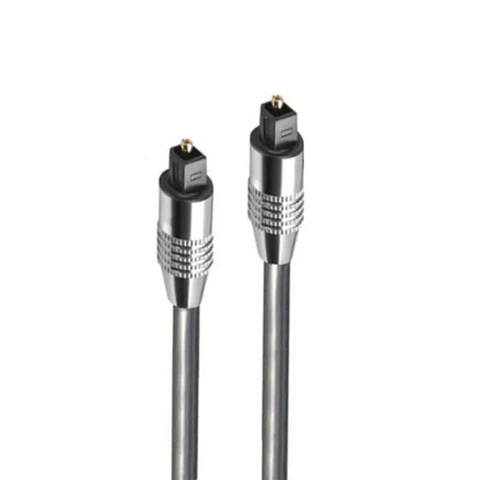 Sansai 1.5m Digital Audio Optical/Toslink Fibre Lead Cable for TV/Sound Bar - Electronics