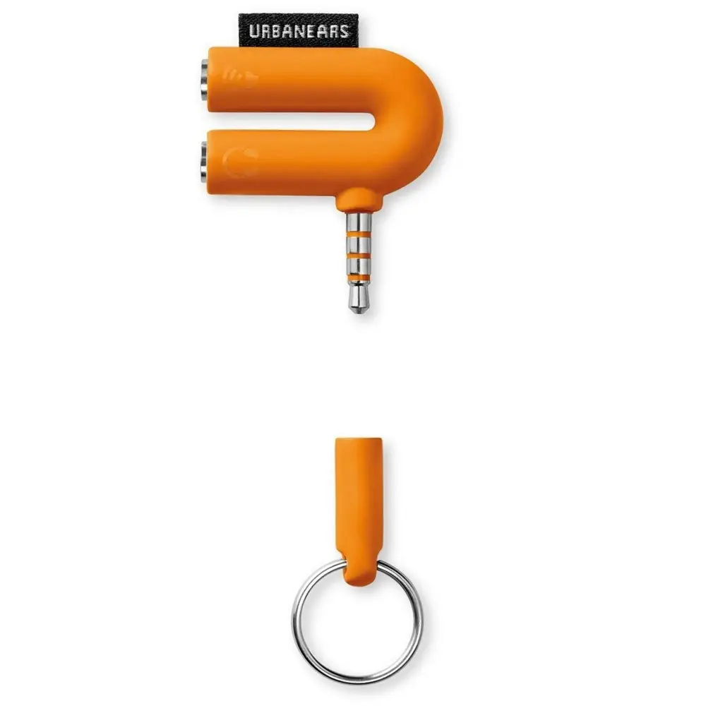 Urbanears Slussen Adapter/Splitter/Connector 3.5mm Audio Jack for Apple Pumpkin - Electronics
