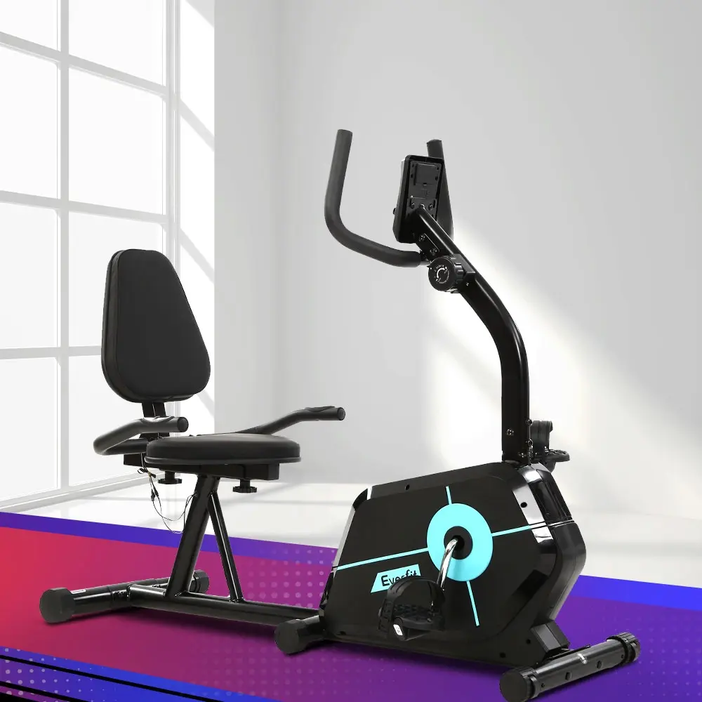 Everfit Exercise Bike Magnetic Recumbent Indoor Cycling Home Gym Cardio 120kg - Shred Sale - Up to $400 off