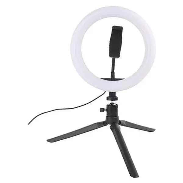 Vivitar 8 inch LED Ring Light with Tripod Stand - Electronics