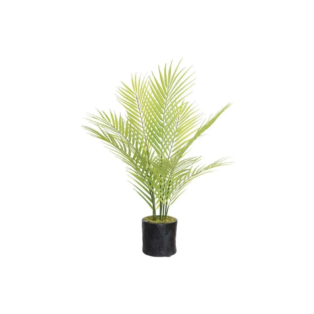 Glamorous Fusion Butterfly Palm Set Artificial Fake Plants Decoration 61cm Green - Home & Garden