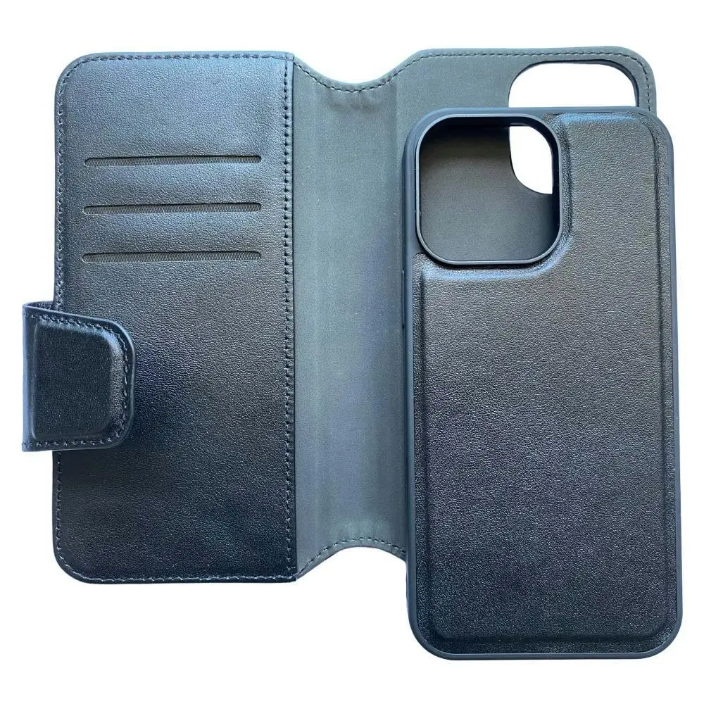 Mobling Detachable Magnetic Wallet Case (Suits iPhone 13 Pro) - Black