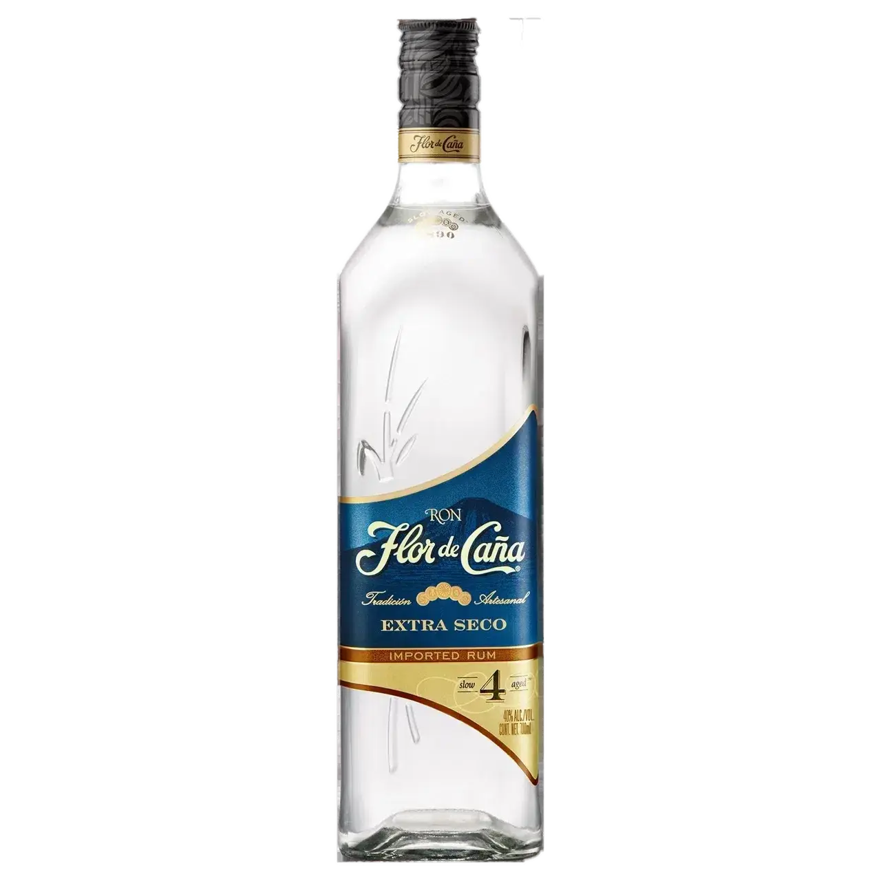Flor de Cana Extra Dry 4 Year Old White Rum 700ml - Alcohol