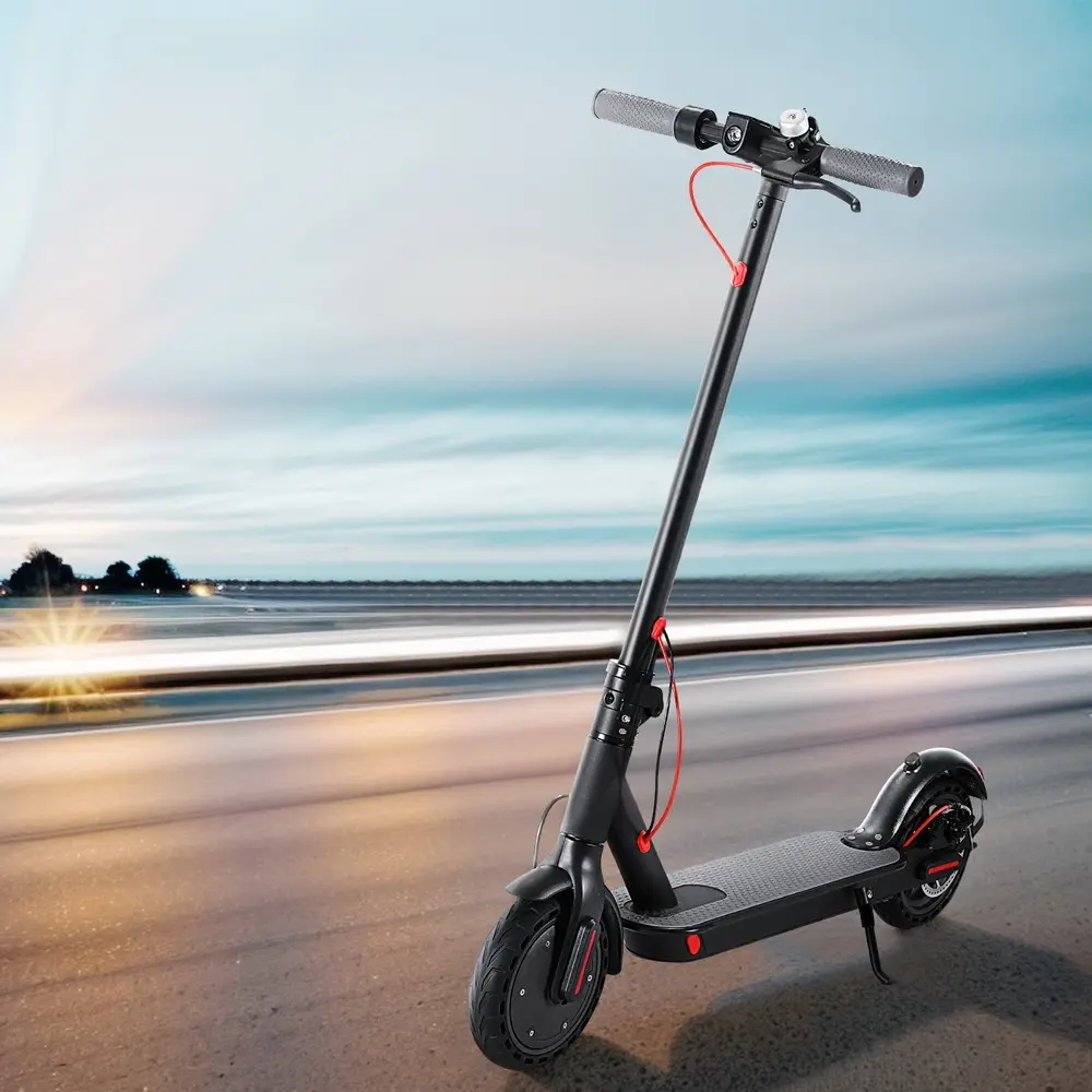 Electric Scooter 500W 25KM/H Folding Portable Riding For Adults Commuter Black - Up to 70% off Toy Sale