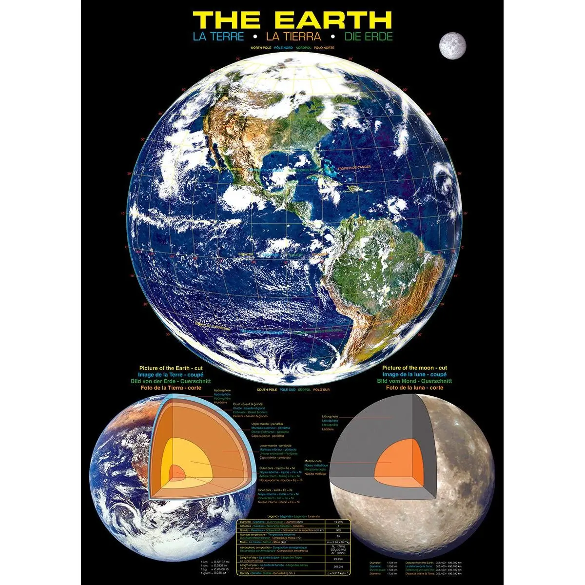 1000pc The Earth - Toys & Games