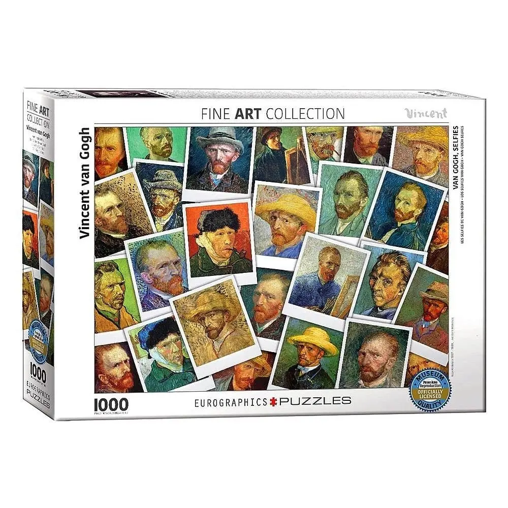1000pc Van Gogh Selfies - Toys & Games