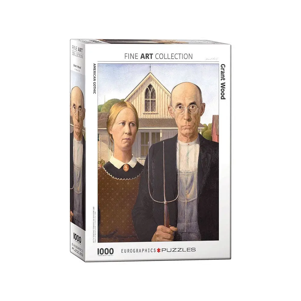 1000pc Wood American Gothic - Toys & Games