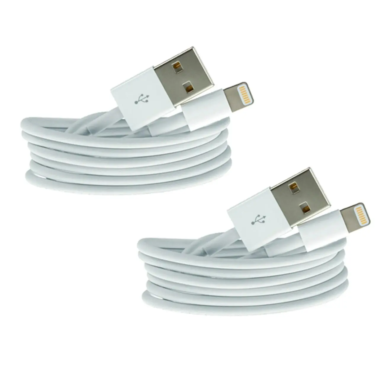 TODO 2Pc 1M Usb Data Charge Cable Lightning Pin Connector For Apple Iphone Ipad - Electronics