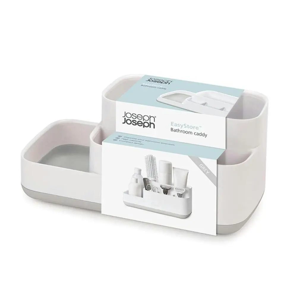 Joseph Joseph Easystore Bathroom Caddy Sink Toiletries Storage Organiser Grey - Home & Garden