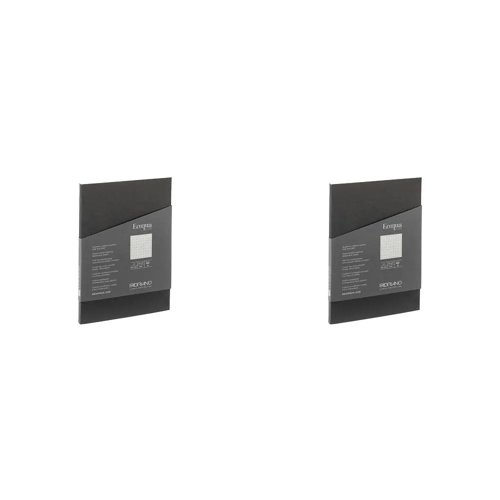 2x Fabriano Ecoqua Plus Turchese Dots Glued A4 Notebook Home School Stationary - Office