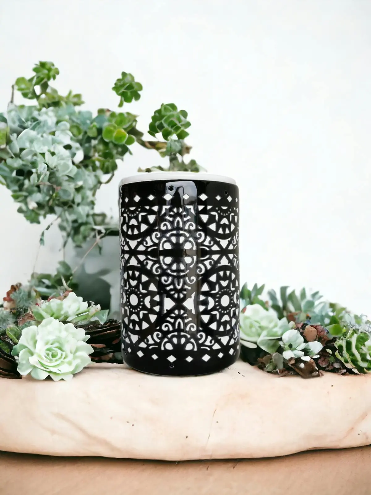 Ceramic electric oil burners illuminate and fragrance your space effortlessly. - Home & Garden