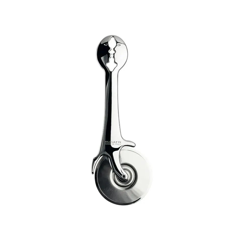 Bugatti Italy Kiss Pizza Cutter - Chrome
