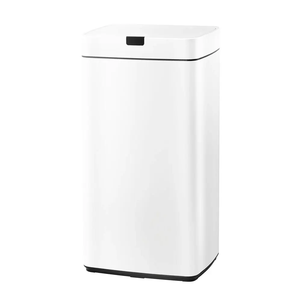 Devanti 45L Sensor Bin White - Home & Garden
