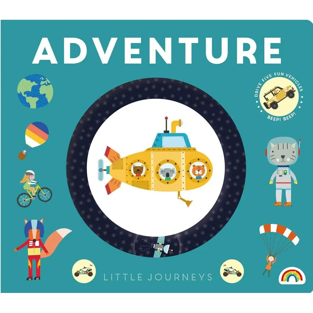 Really Decent Books Little Journeys Childrens Reading Book- Adventure 3Y+