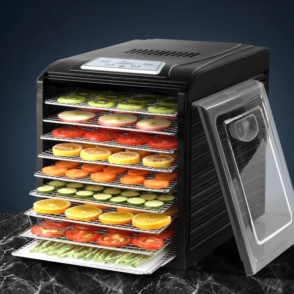 Devanti 9 Trays Food Dehydrator Stainless Steel Tray - Home & Garden