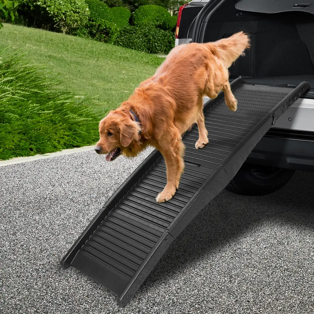 i.Pet Dog Ramp Pet Stairs Steps For Car SUV Ladder Travel Foldable Portable - Pets