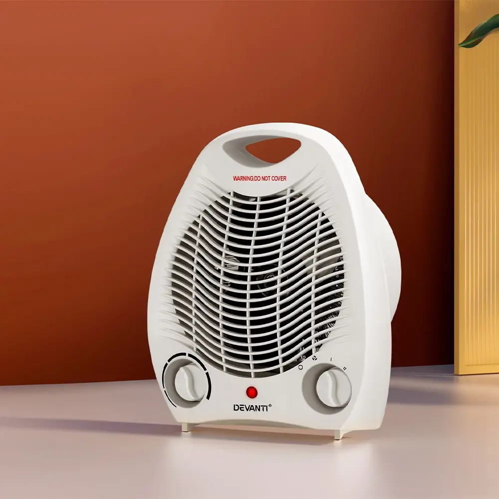 Devanti Electric Fan Heater 2000W - Home & Garden