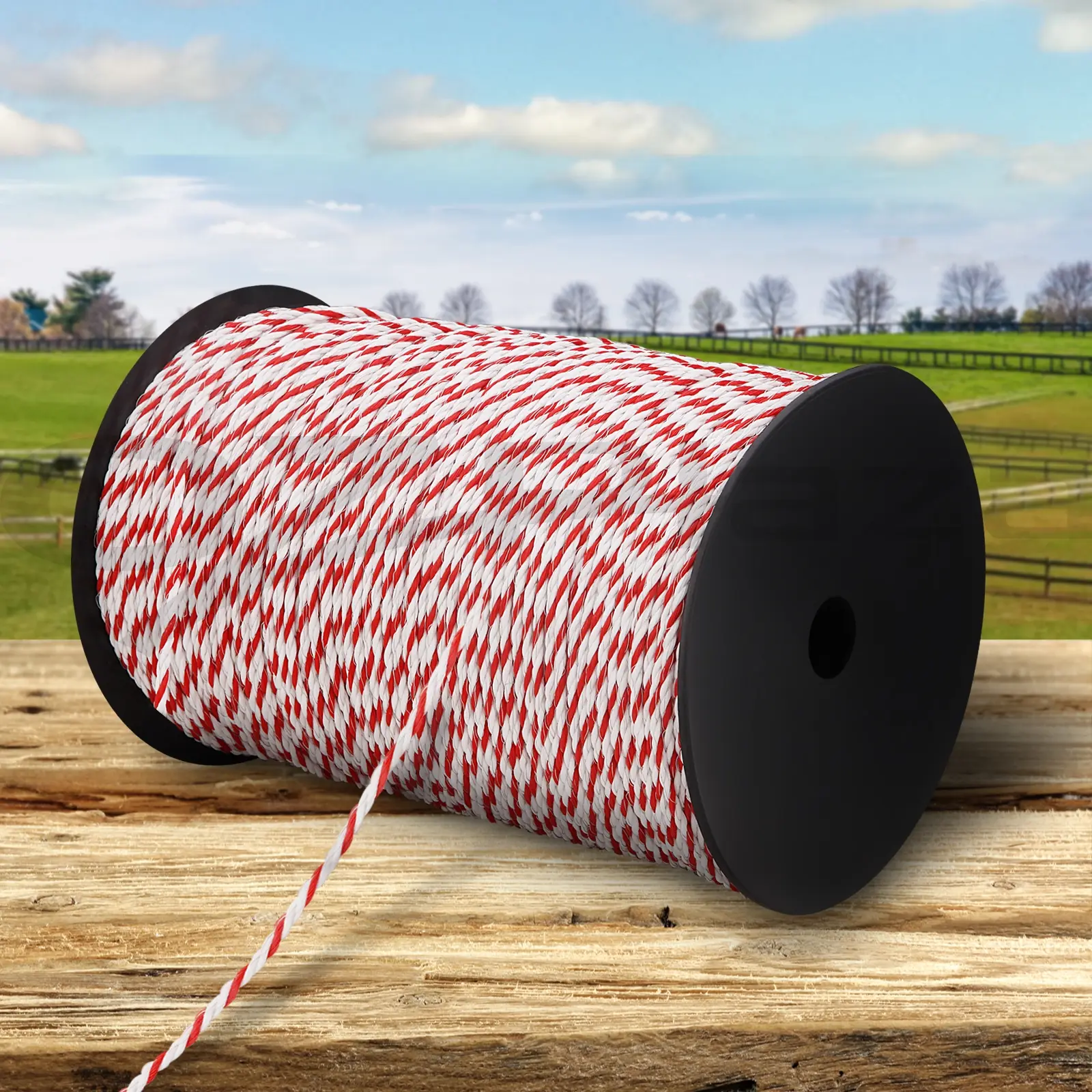 Giantz Electric Fence Poly Rope 500M - Hardware