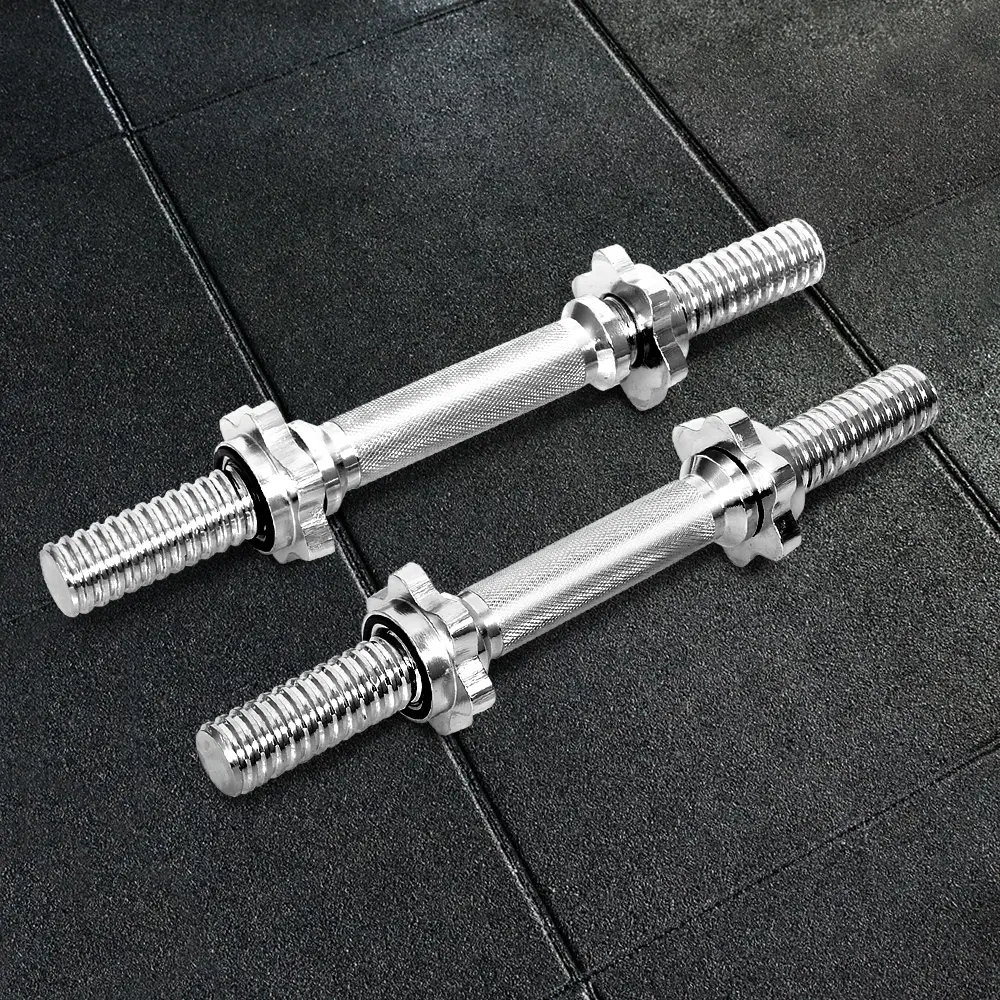 Everfit 45cm Dumbbell Bar Gym Home Exercise 150kg Capacity - Sports & Outdoor