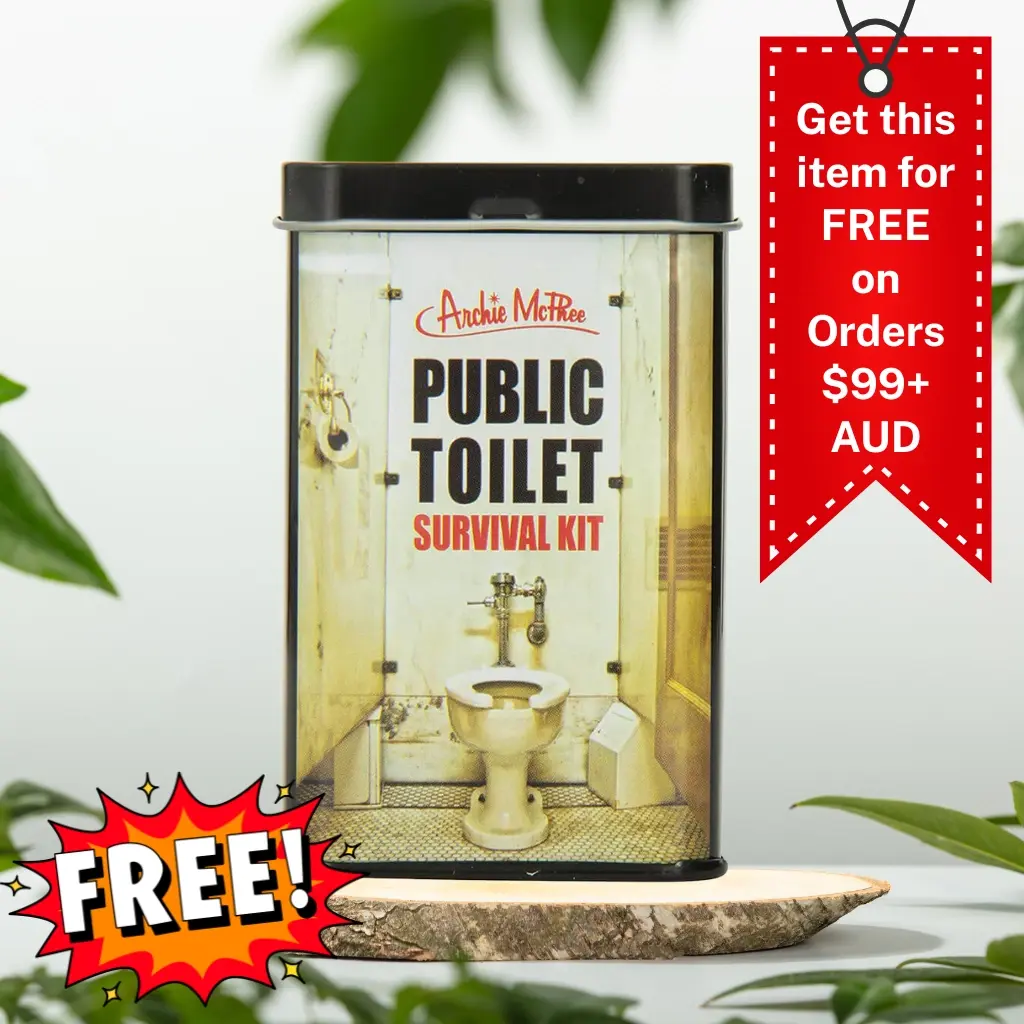 Archie McPhee Public Toilet Survival Kit - Hobbies
