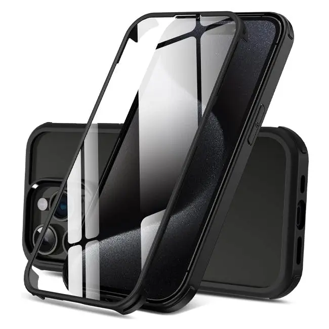 Soka Redpepper Case (Suits iPhone 15 Pro Max) - Black