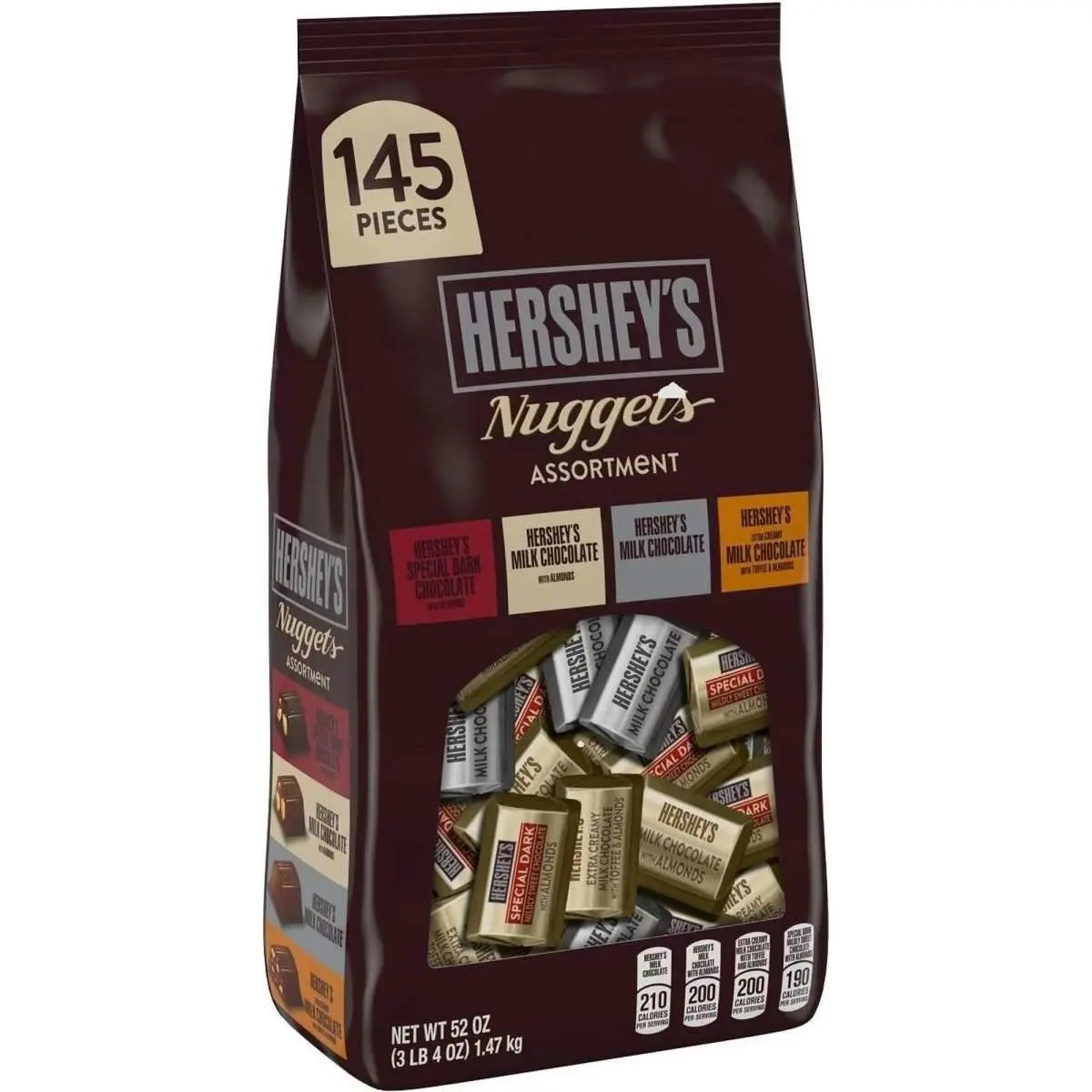 Hershey's Nuggets Assortment 145pcs- 1.47kg