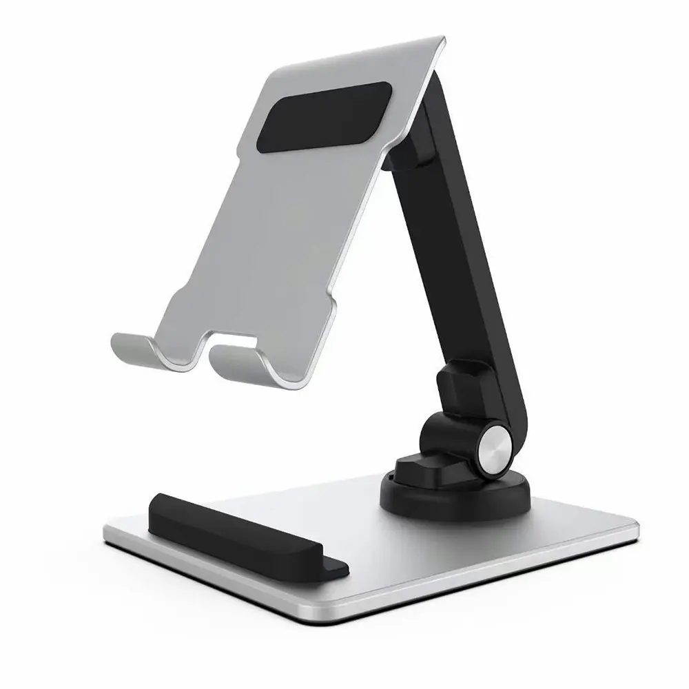 Aluminum Alloy Phone Holder Lazy iPad Tablet Bracket Folding DesktopBracket - Electronics