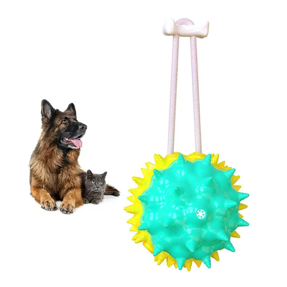 Pet Molar Leaking Food Ball Cleaning Teeth Dogs Interactive Training Toy - Pets