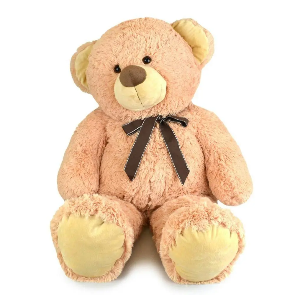 Korimco My Buddy Large Bear Kids 120cm Soft Plush/Stuffed Toys 3y+ Beige - Toys & Games