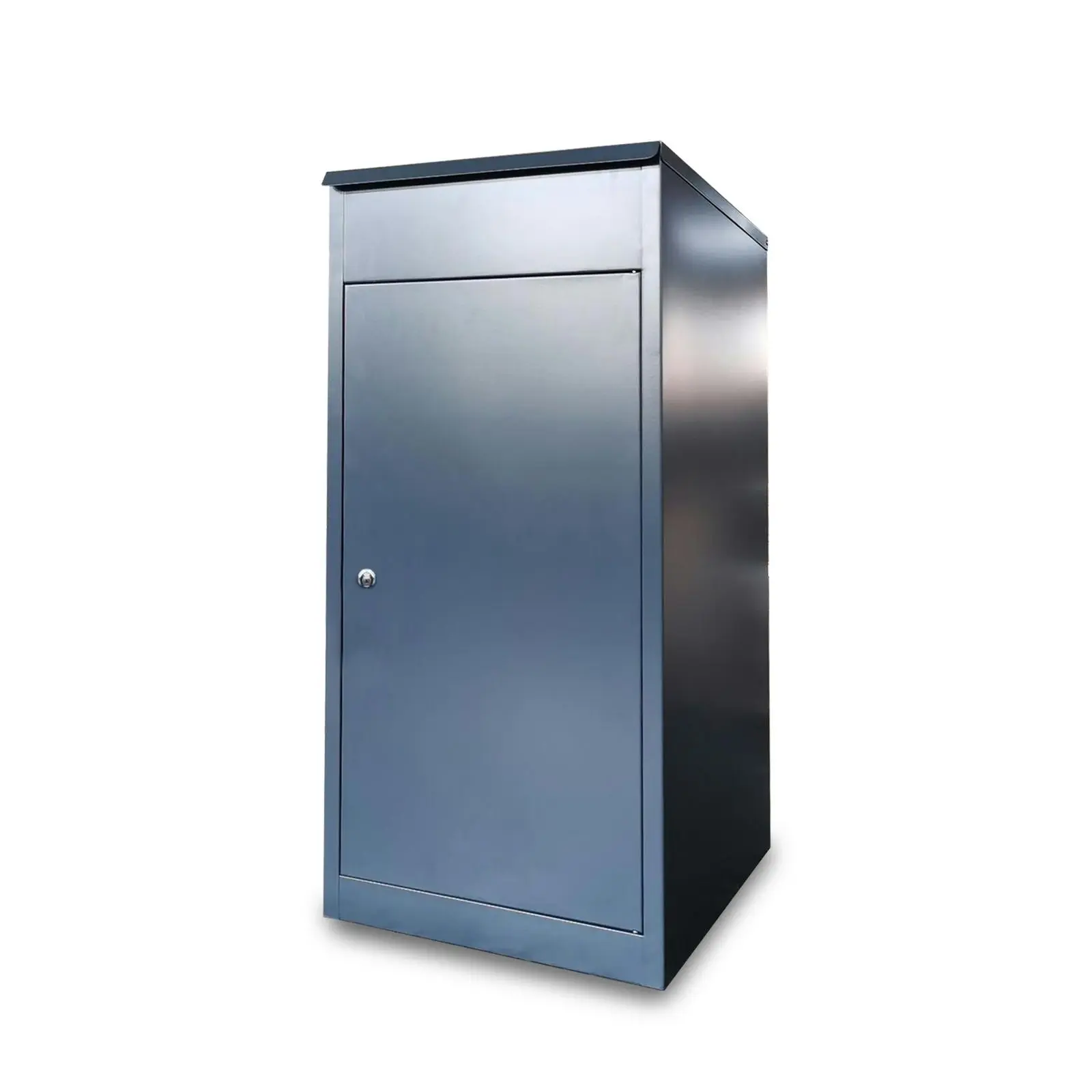 Parcel Letter Box Letterbox Mail Post Mailbox For Packages Large Drop With Lock Storage - Home & Garden