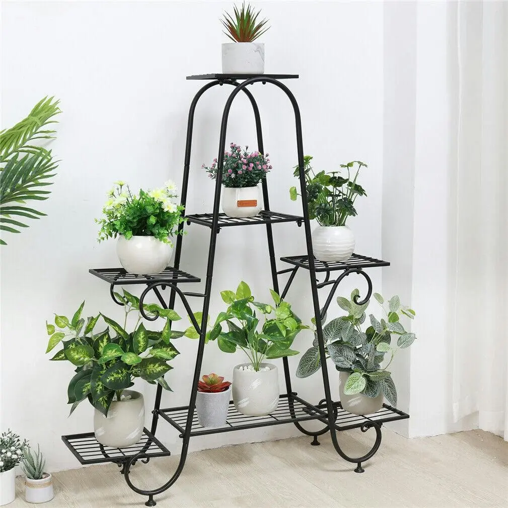 7-Tier A-Frame Plant Stand for Indoor/Outdoor Flower Storage