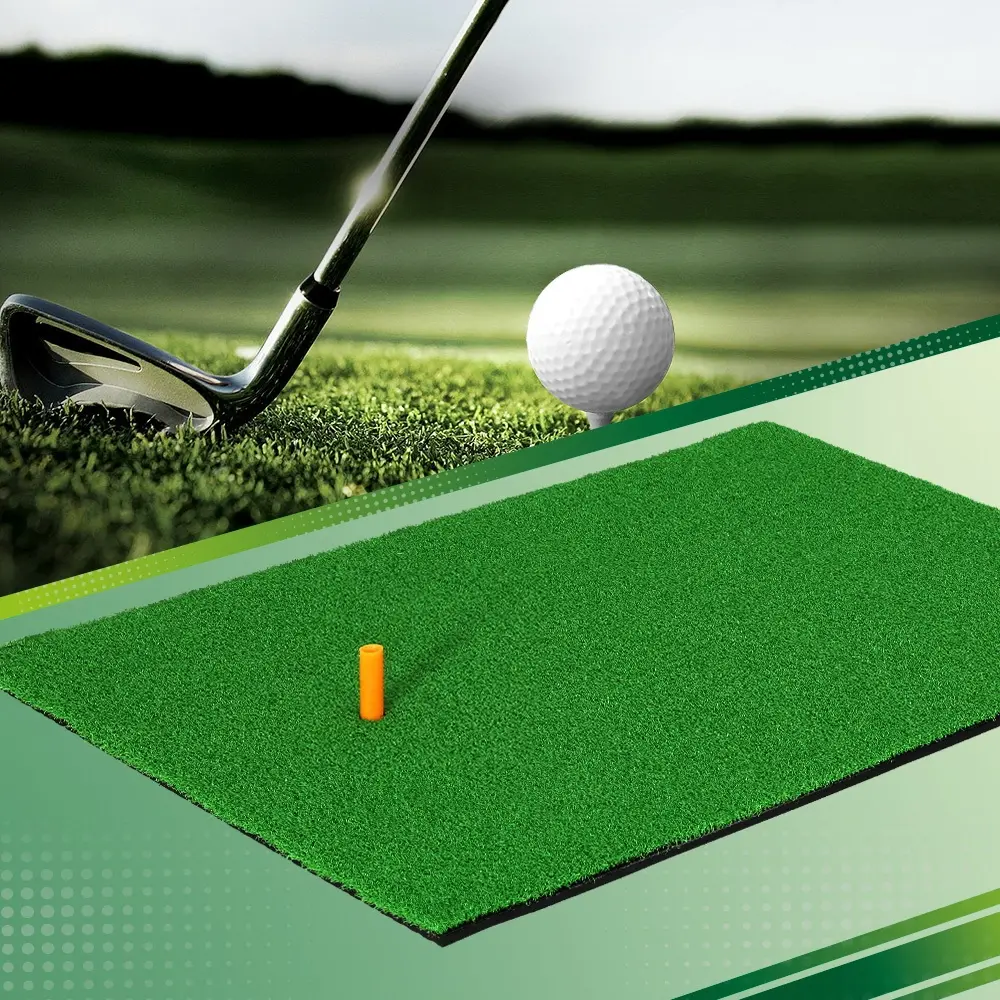 Everfit Golf Hitting Mat Portable Driving Range Practice Training Aid 80x60cm - Sports & Outdoor