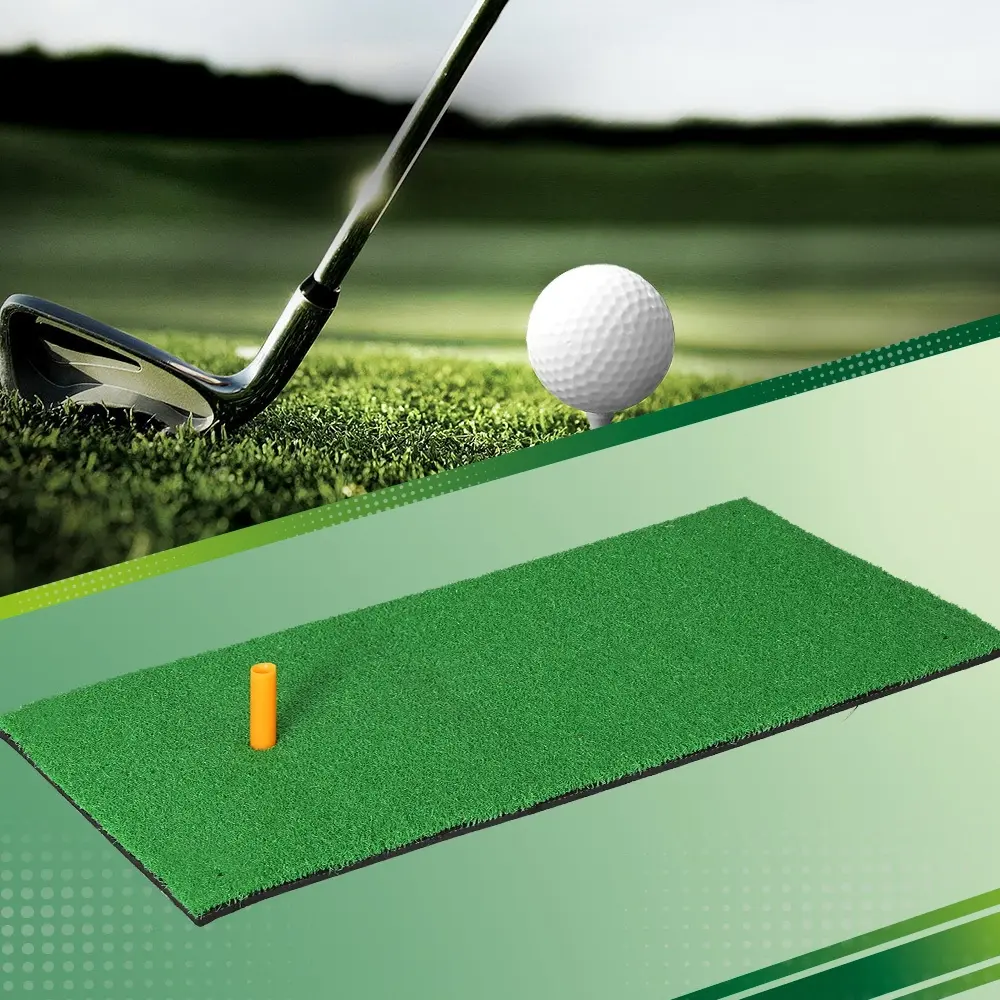 Everfit Golf Hitting Mat Portable Driving Range Practice Training Aid 60x30cm - Sports & Outdoor