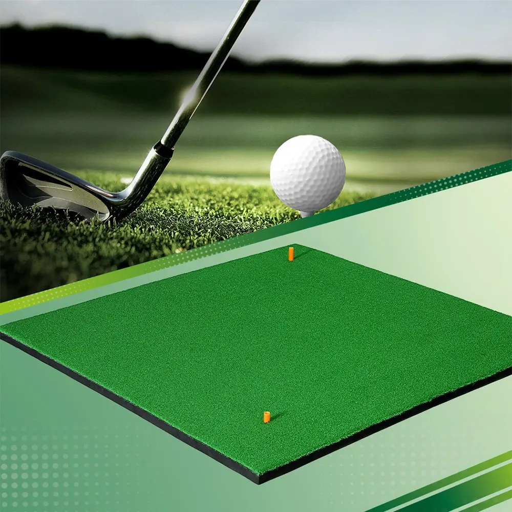 Everfit Golf Hitting Mat Portable Driving Range Practice Training Aid 150x150cm - Sports & Outdoor