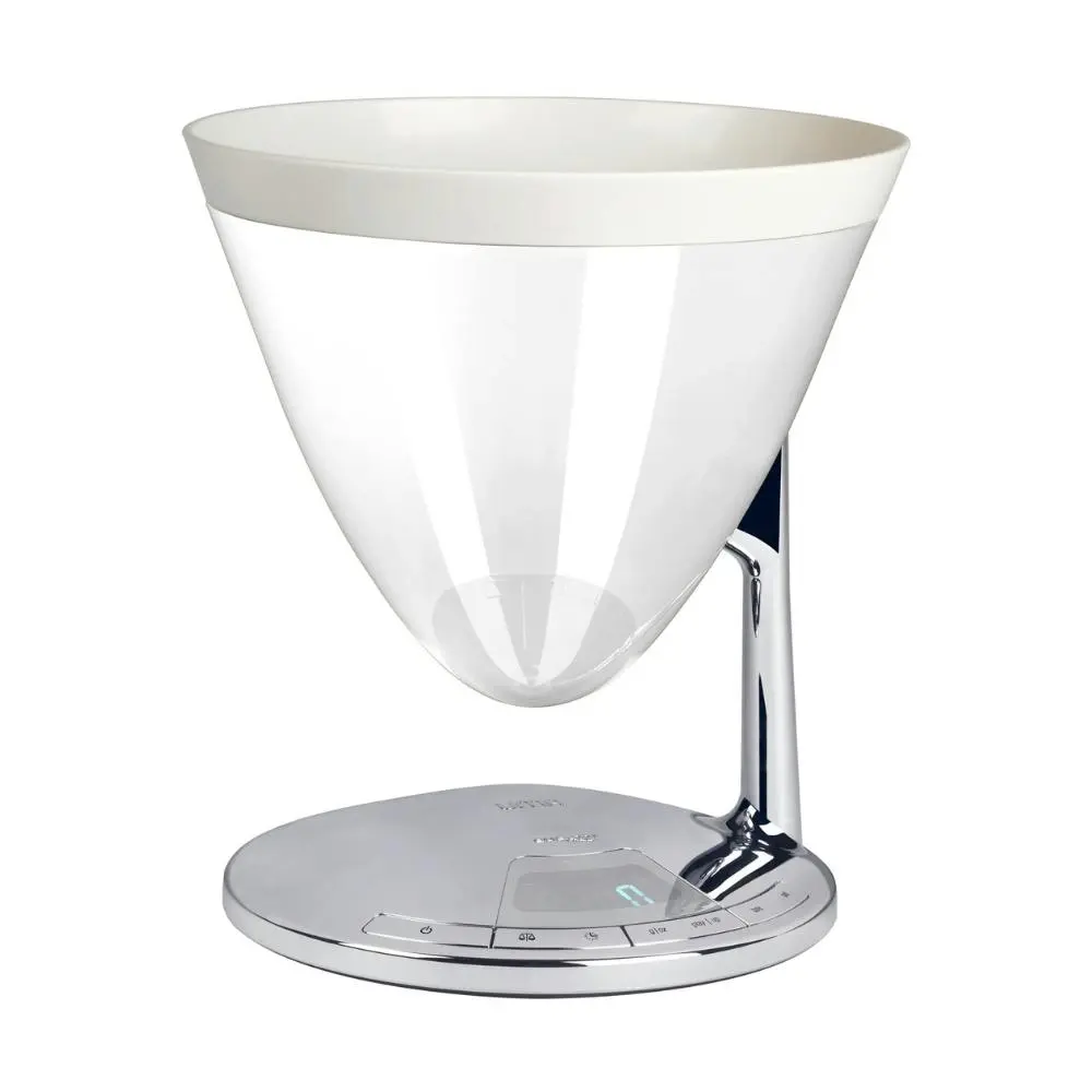 Bugatti Italy Uma Electronic Kitchen Scales and Timer - White