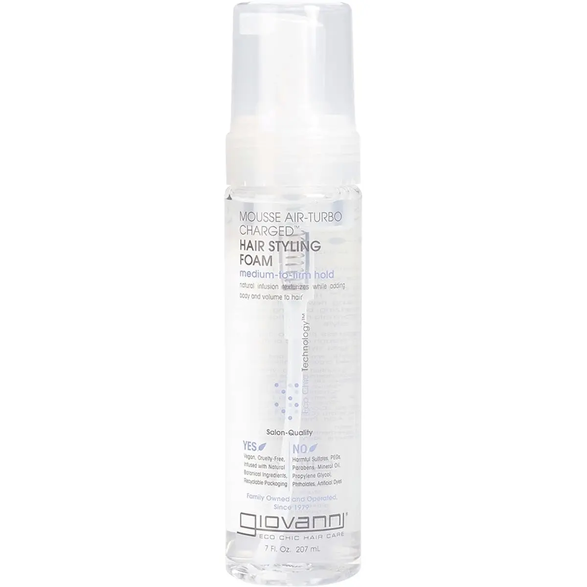 Giovanni Hair Mousse Styling Foam 207ml - Beauty