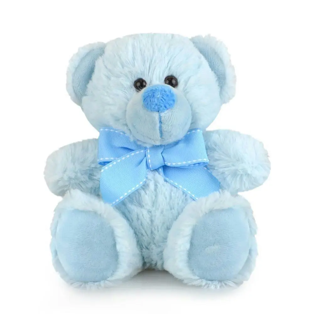 Korimco My Buddy Bear Kids/Children 16cm Soft Plush/Stuffed Toys 3y+ Blue - Toys & Games