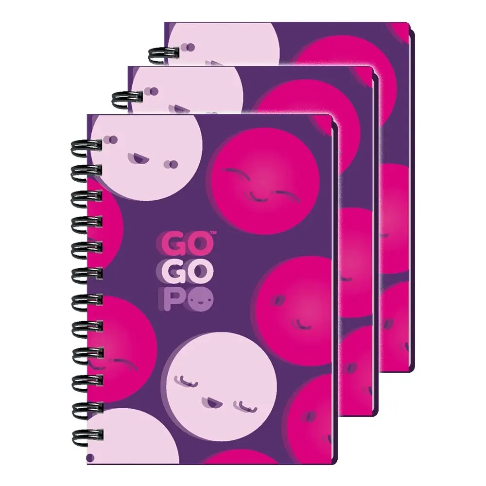 3x Gogopo 3D Effect Notepad/Notebook Stationery Crafts Kids/Child Office/School - Back to School Specials