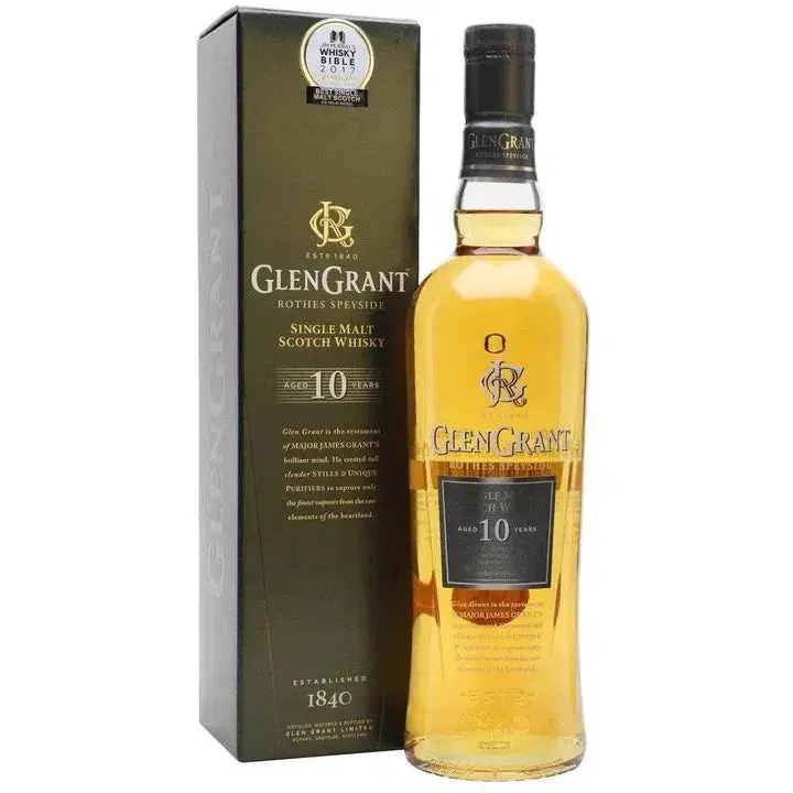 Glen Grant 10 Years Scotch Whisky 700ml - Alcohol