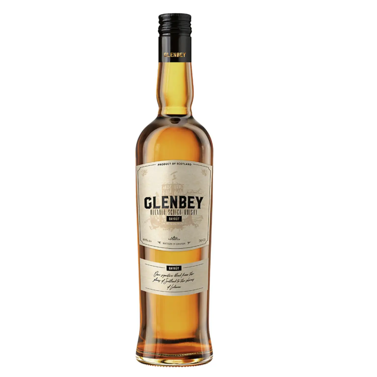 Glenbey Bayrut Blended Scotch Whisky 700ml - Alcohol