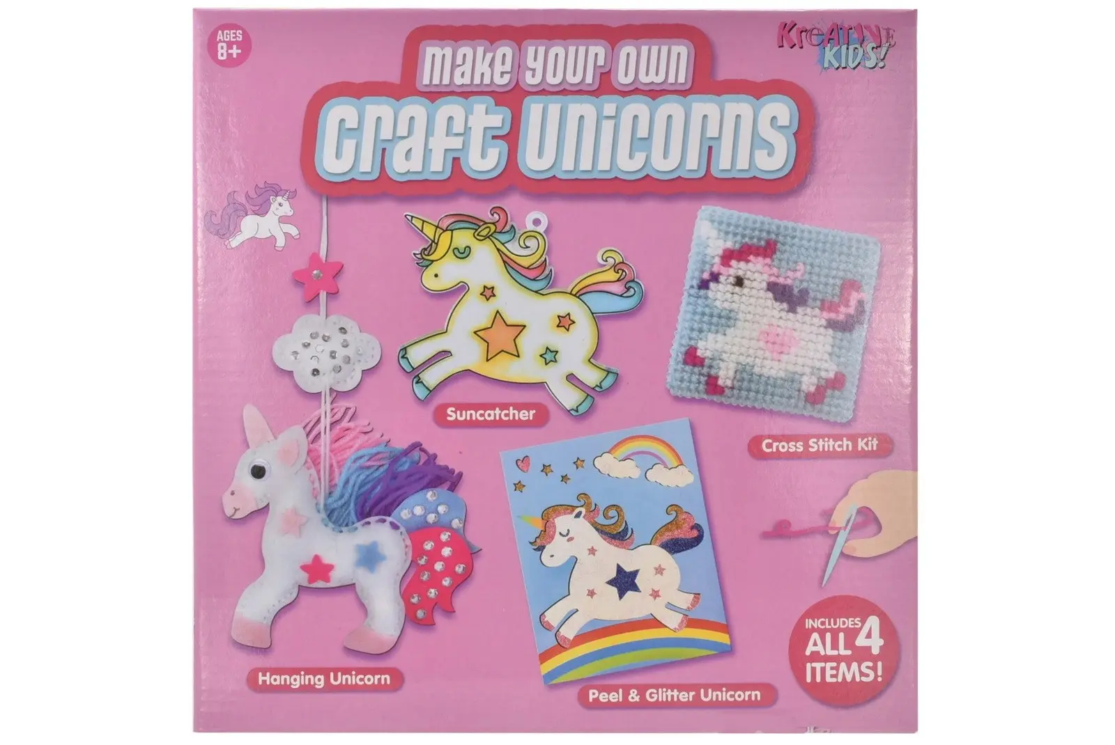 Make Your Own 4 In 1 Craft Unicorn Playset - Hobbies